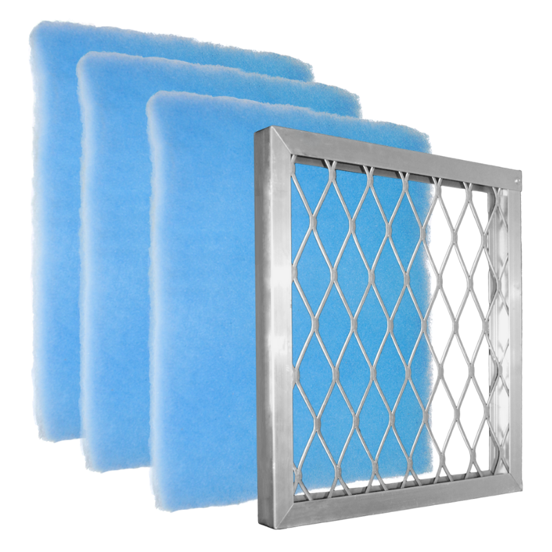 Starter Pack: 1" Frame with Blue Screen MERV 7