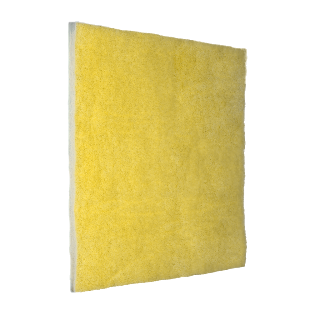 1" Yellow Screen air filter MERV 11, single filter pad