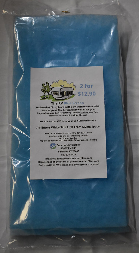 RV Blue Screen - 2 Pack