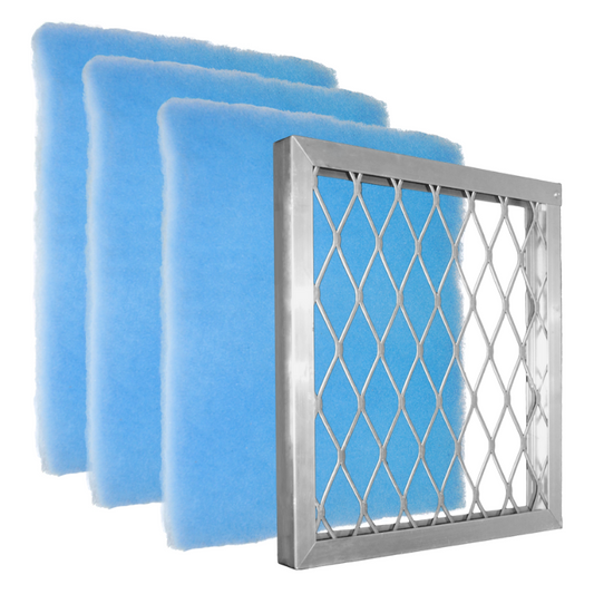 Starter Pack: 1" Frame with Blue Screen MERV 7