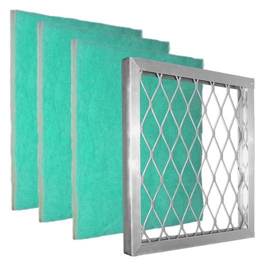 Starter Pack: 1" Frame with Green Screen MERV 10