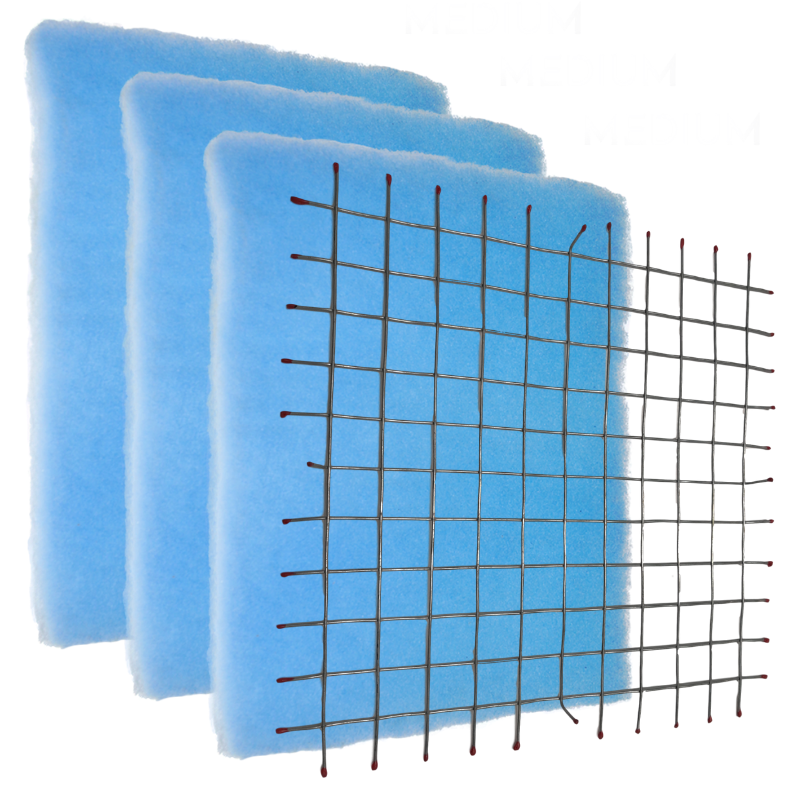 Starter Pack: Fixed Grid- 1" Blue Screen MERV 7